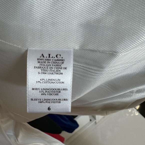 ALC Sedgwick tailored jacket size 6 - Picture 6 of 6